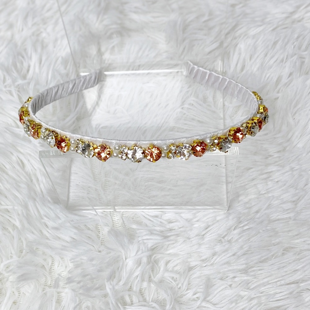 NEW Jeweled Flower Girls Headband